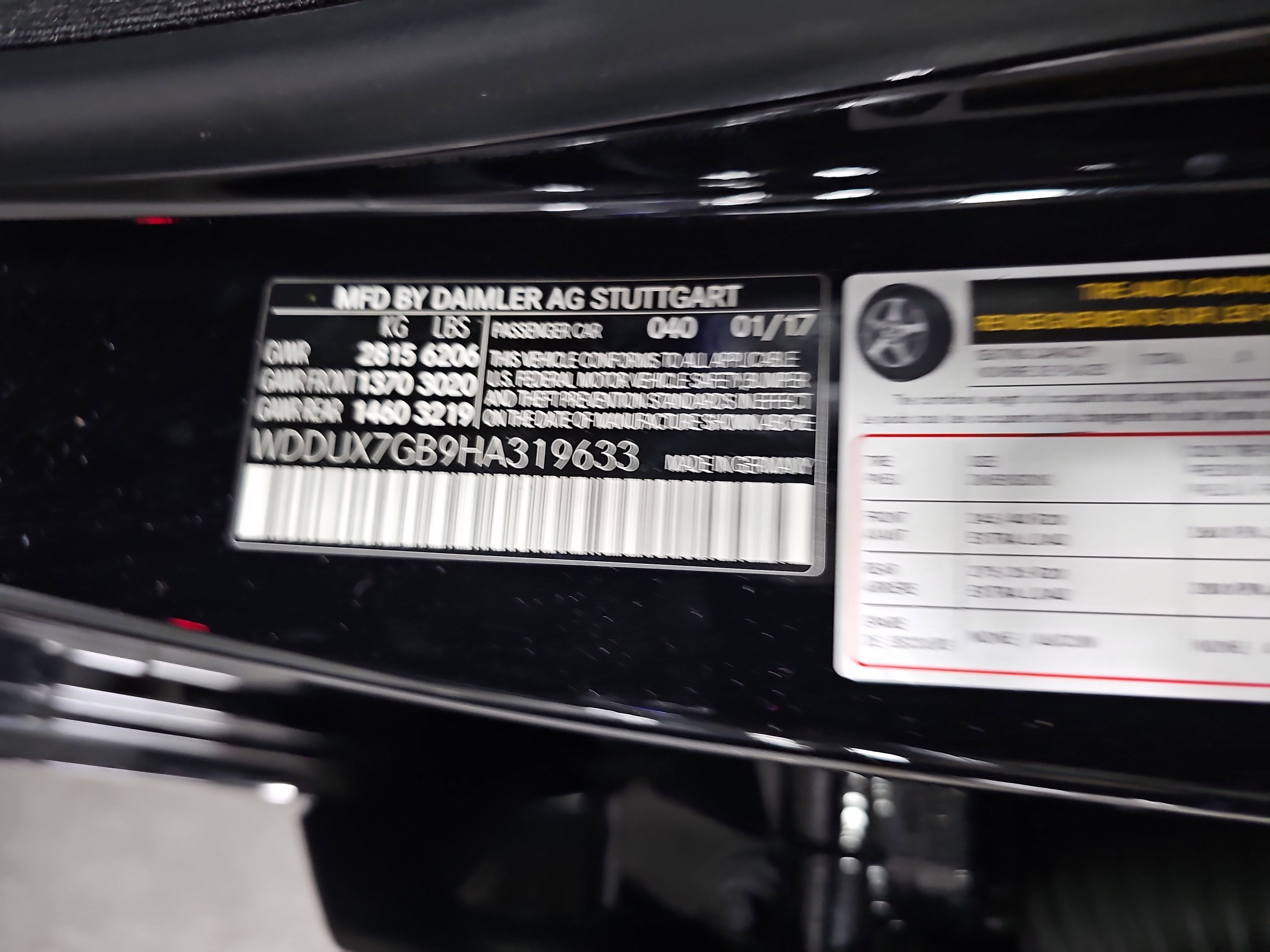 2017 Mercedes-Benz S-Class Maybach S 600